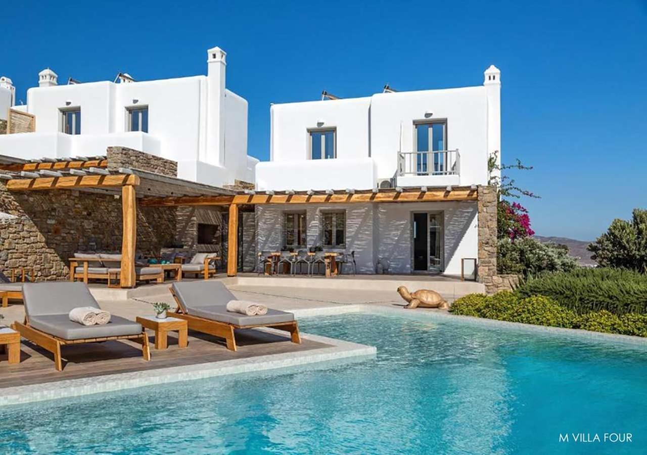 M - Mykonos Villas Tourlos Bagian luar foto