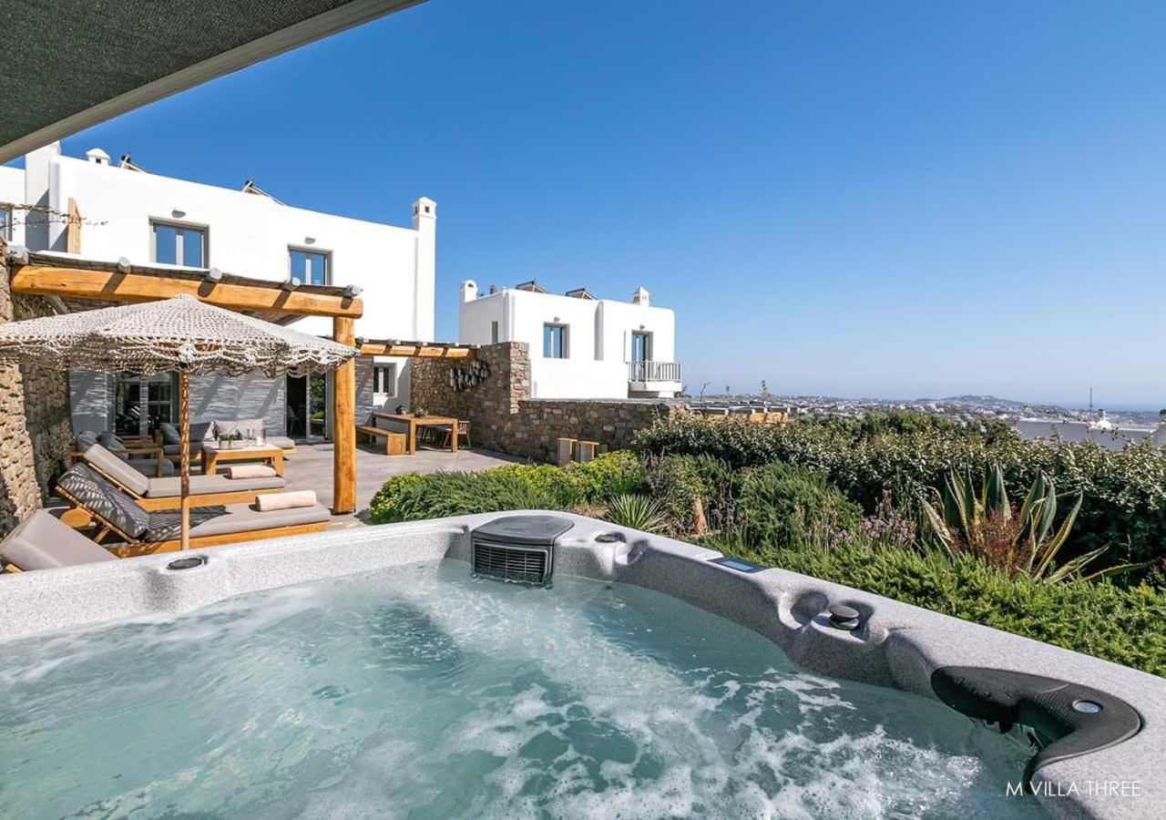 M - Mykonos Villas Tourlos Bagian luar foto