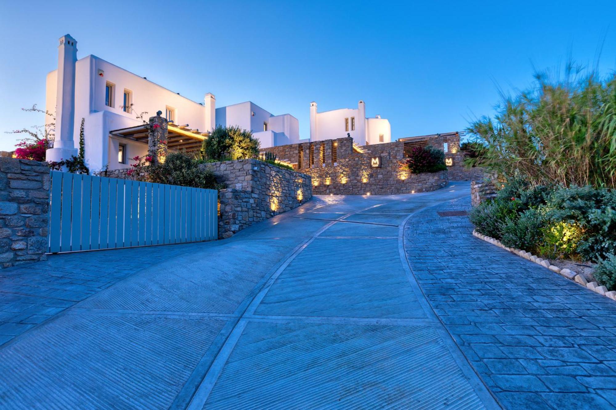 M - Mykonos Villas Tourlos Bagian luar foto